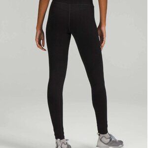 Lululemon Keep the Heat Thermal High-Rise Tight 28″ Black Size 6 Like New